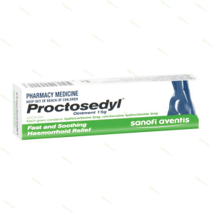 Thuốc Bôi Trĩ Proctosedyl Ointment 15g – Giảm Đau, Giảm Ngứa, Hỗ Trợ Điều Trị Bệnh Trĩ Hiệu Quả